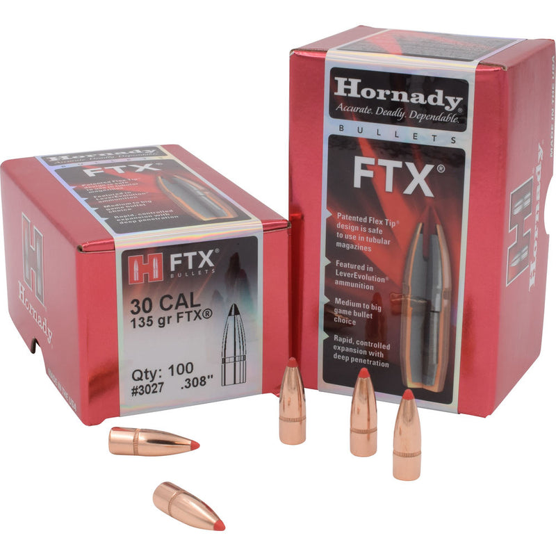 BULLET 30 CAL .308 135 GR FTX 100/BX