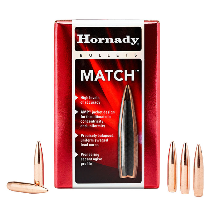 BULLET 30 CAL 155GR BTHP MATCH 2000RD/BX