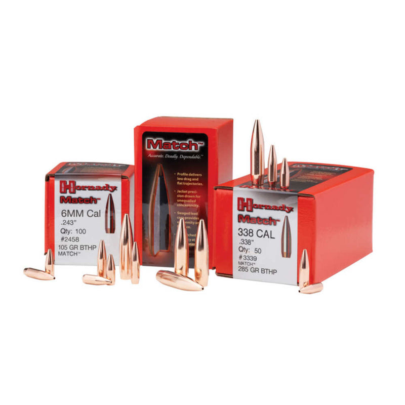 BULLET 30 CAL 308 168 GR BTHP 250/BX