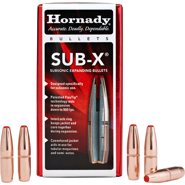 BULLET 30 CAL 308 190 GR SUB-X 100/BX