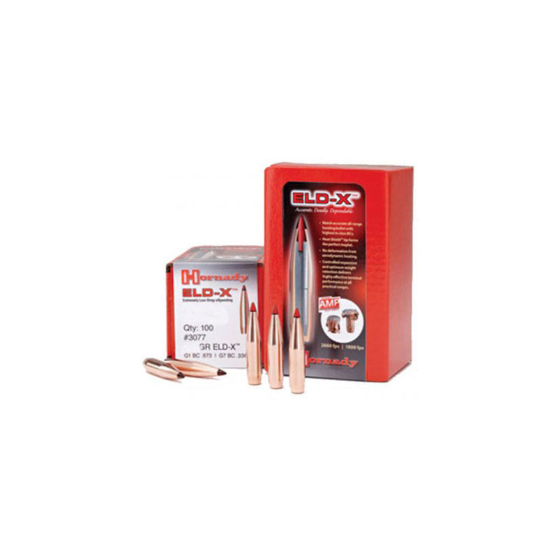 BULLET 30 CAL .308 212GR ELD-X 100/BX