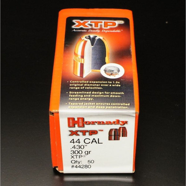 BULLET 44 CAL 430 300 GR HP/XTP 50/BX