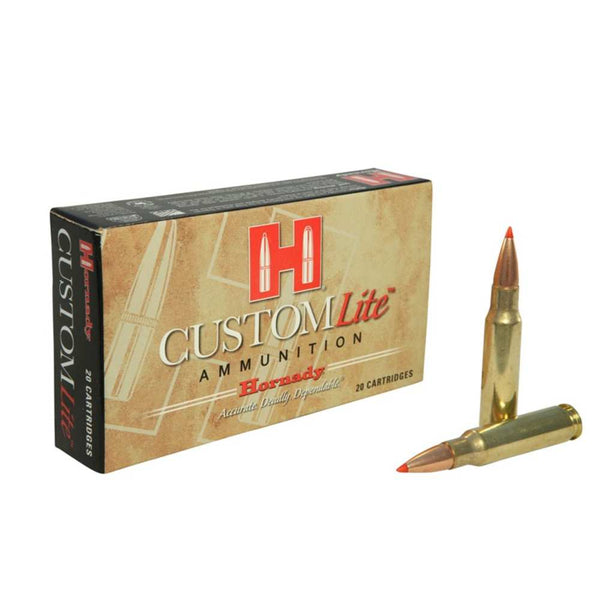 AMMO 308 WIN 125 GR SST CUSTM LITE 20/BX