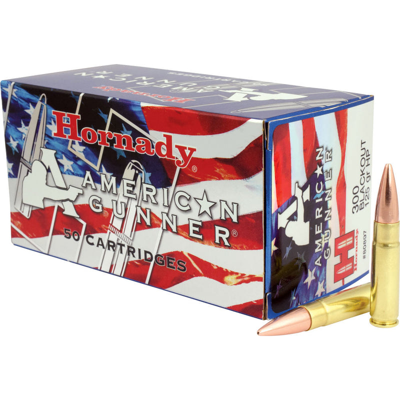 AMMO AM GNR 300 BLKOT 125 GR HP AG 50/BX