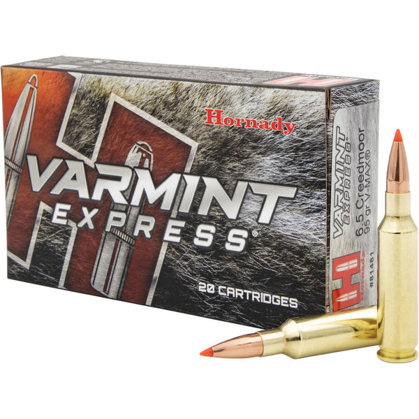 AMMO 6.5 CREEDMOOR 95GR V-MAX 20/BX