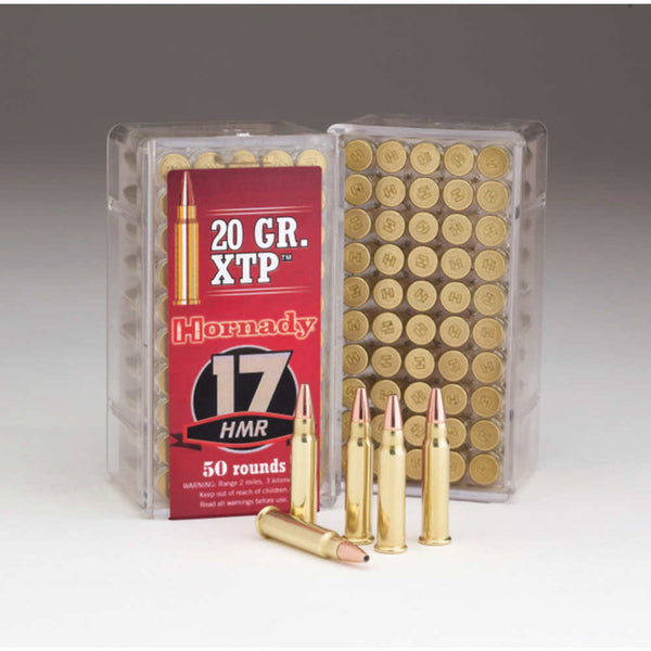 AMMO 17HMR 20GR XTP 50/BX