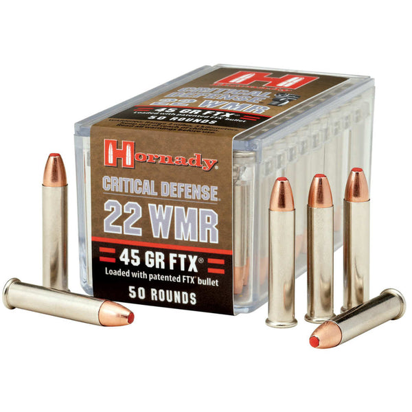 AMMO 22WMR 45 GR FTXCD 50/BX