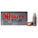 AMMO CRIT DUTY 9MM 135GR FXLK 25/BX