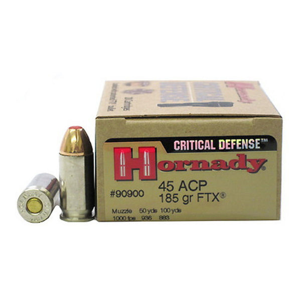 AMMO 45 AUTO 185GR FTXCD 20/BX