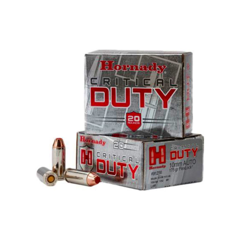 AMMO CRIT DUTY 10MM 175GR FLX 20/BX