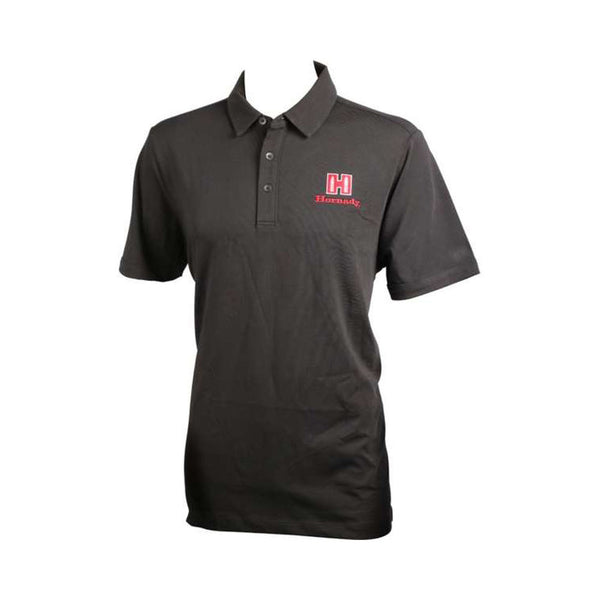 HORNADY WOMENS BLACK POLO LG