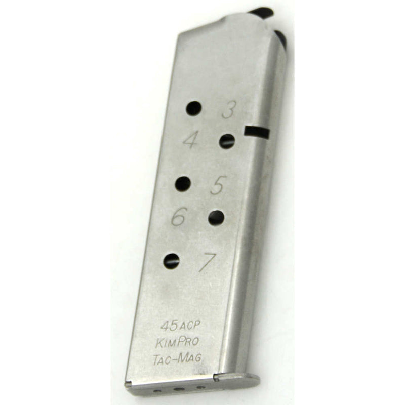 KIM KIMPRO TACMAG 1911 45 ACP SS 7RD MAG