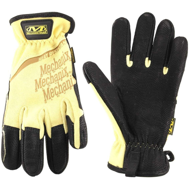 HEAT RESISTANT YLW/TAN LARGE