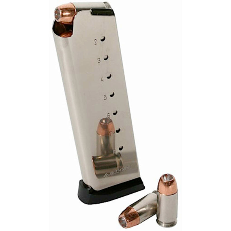 GOVT 45 ACP NKL 8RD MAG W/PLAS FOL