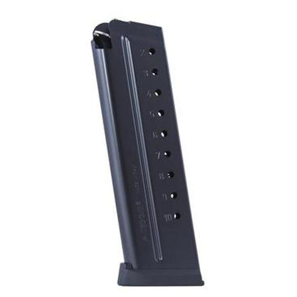 GOVT 9MM BL 10RD MAG W/RMV BUTTPLATE