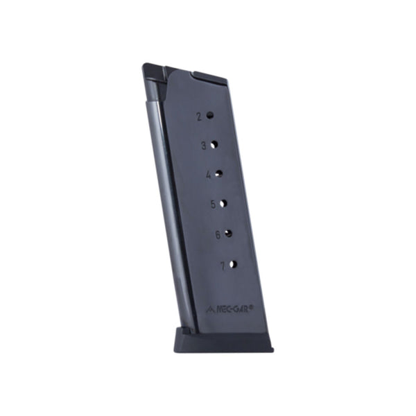 OFFICERS 45 ACP BL 7RD MAG W/BTPLT/FLWR