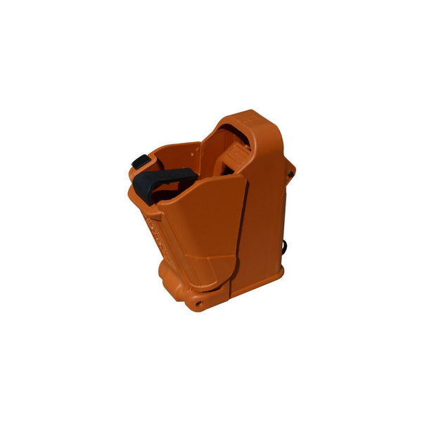 UP LULA LOADER UNIV PISTOL 9MM-45 OR/BRN