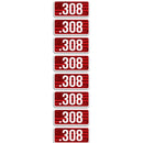 AMMO CALIBER LABELS - 308