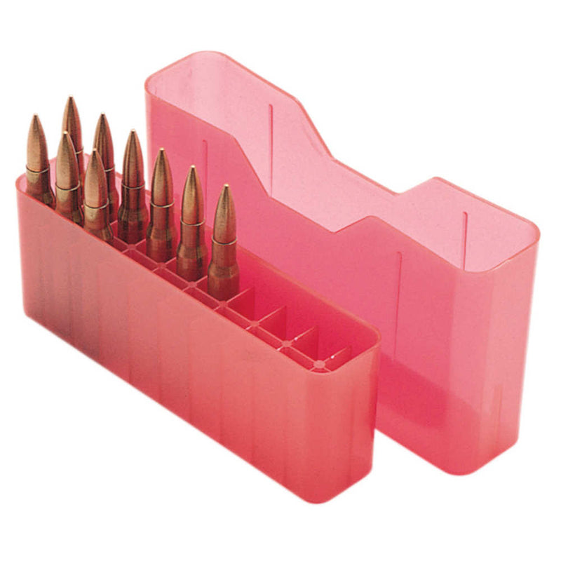 SLIPTOP LGE RIFLE CTG BOX 20RD - CLR RED