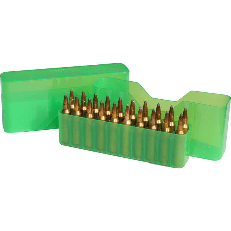 SLIP-TOP AMMO BOX 20RD WSM 45-70 CLR GRN