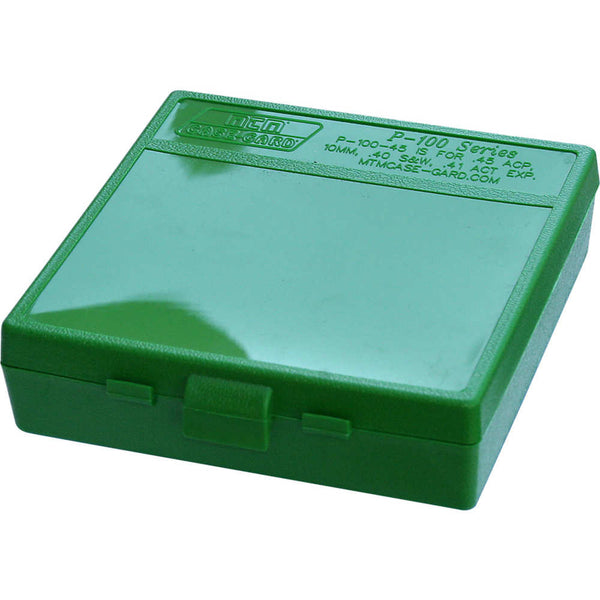 P100 LGE HNDGN AMMO BOX 100RD - GREEN