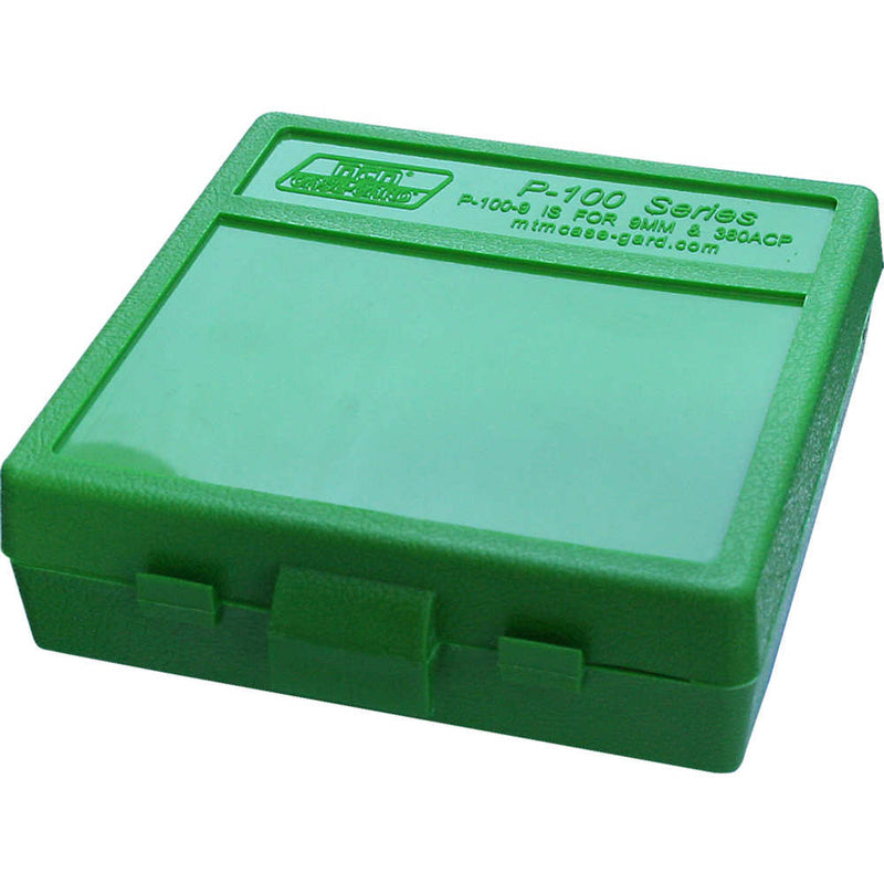 P100 SML HNDGN AMMO BOX 100RD - GREEN