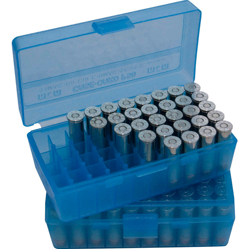 P50 XLG HNDGN AMMO BOX 50RD - CLR BLUE