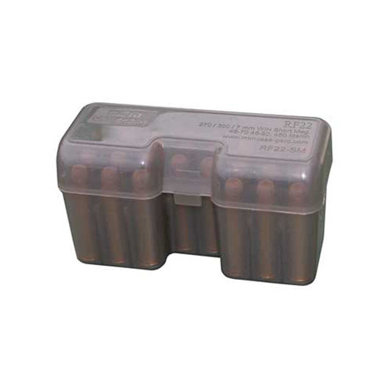 HINGED LNG MAG AMMO BOX 22RD - CLR SMOKE