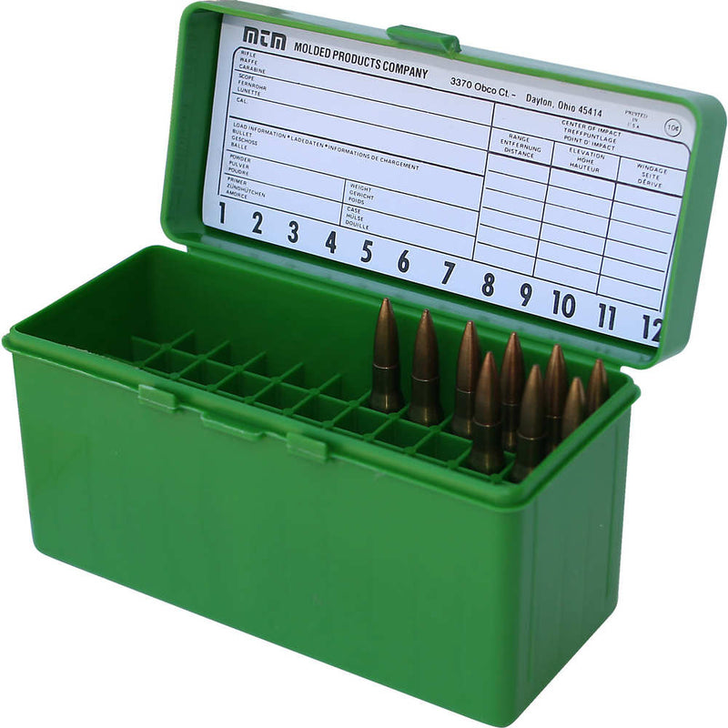 60 SER LGE RIFLE AMMO BOX 60RD - GREEN