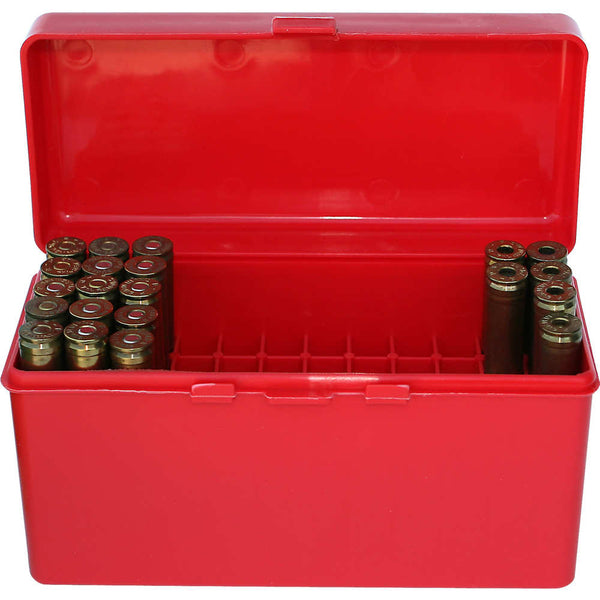 60 SER LGE RIFLE AMMO BOX 60RD - RED