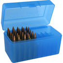 AMMO BOX - 50 RD FLIP TOP 375 REM BLU