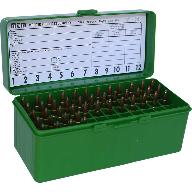 60 SER MED RIFLE AMMO BOX 60RD - GREEN