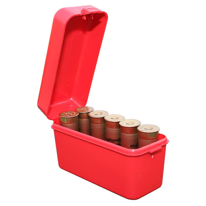 HINGED SHOTSHELL CASE 12GA 10RD - RED