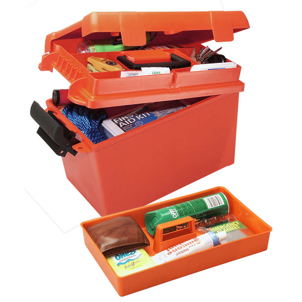 SPORTSMENS UTIL DRY BOX SML - ORANGE