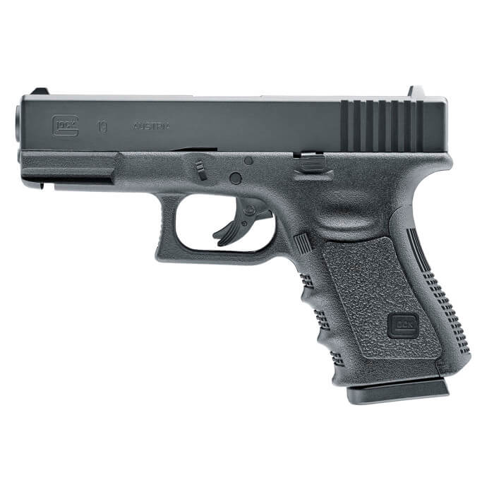 UMAREX Licensed GLOCK 19 Gen3 Co2 Power Non-Blowback .177 BB Air Pistol 2255200