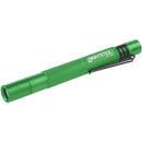 ALUM MINI-TAC FLASHLIGHT GREEN 2 AAA BAT
