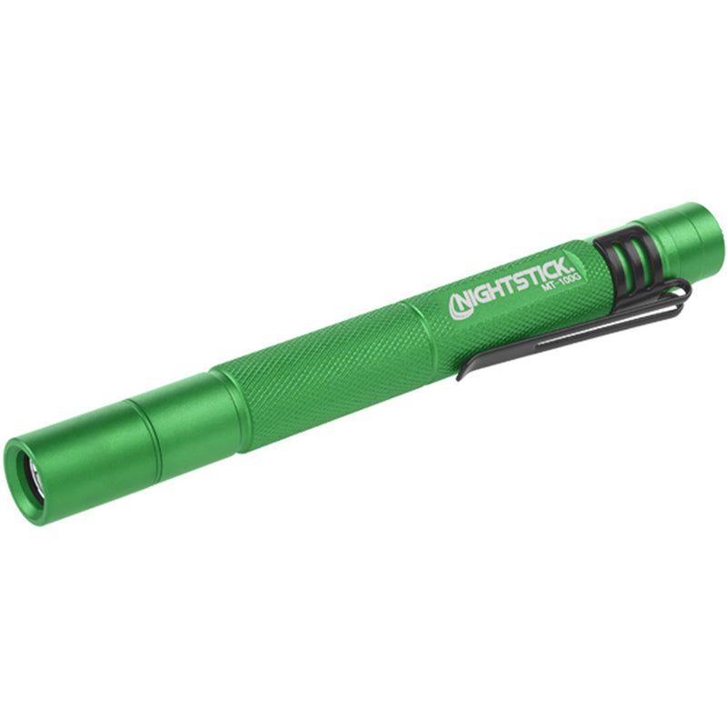 ALUM MINI-TAC FLASHLIGHT GREEN 2 AAA BAT
