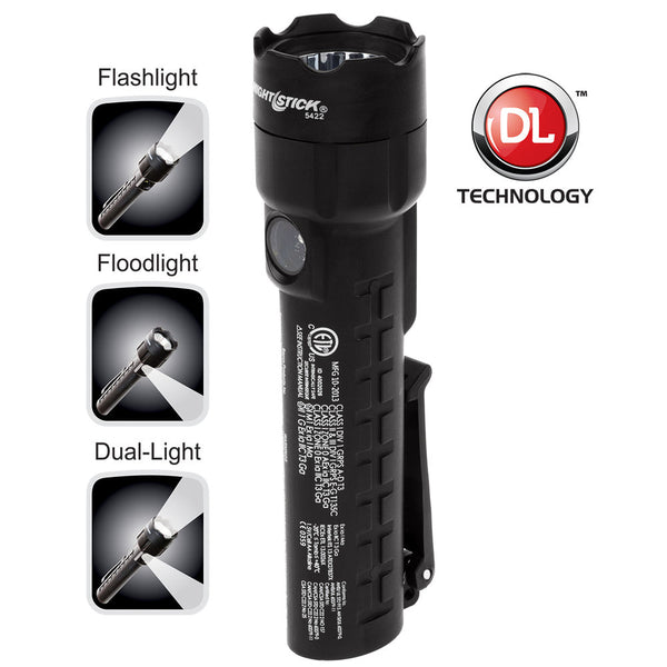 SFTY RAT LED LGT-FLDLGT-DUAL 3AA BLK