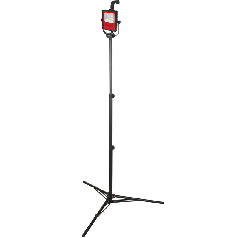 IS RECH AREA LED ADJ HND 6 FT TRIP RED