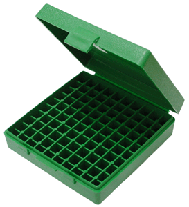 MTM AMMO BOX 9MM LUGER/.380ACP