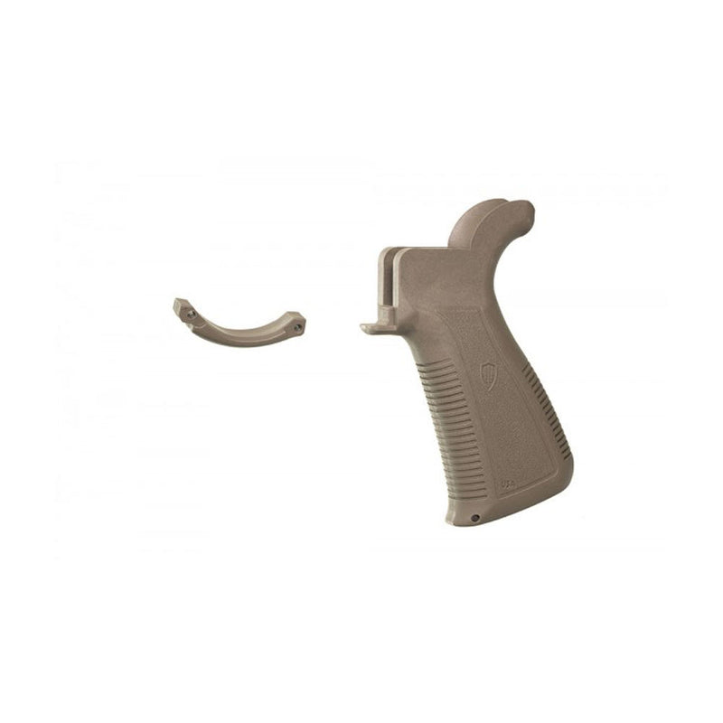 ARCH AR-15 PSTL GRIP W/TRGR GRD FDE POLY