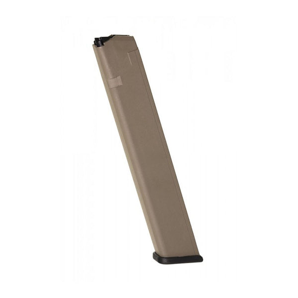 GLOCK 17/19/26 9MM FDE POLYMER 32RD MAG