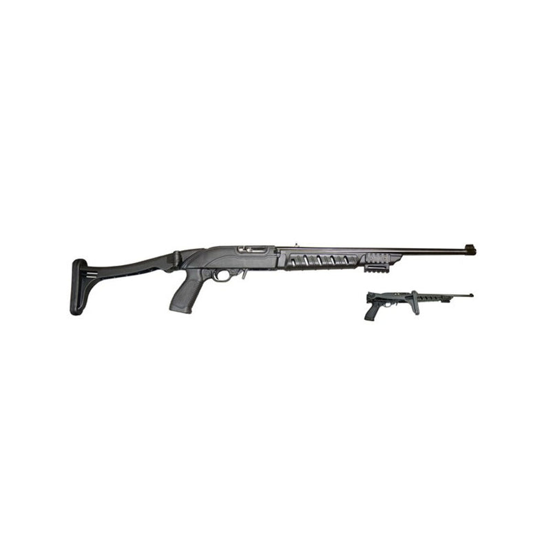 RUGER 10/22 TAC FOLDING STK BLK POLY
