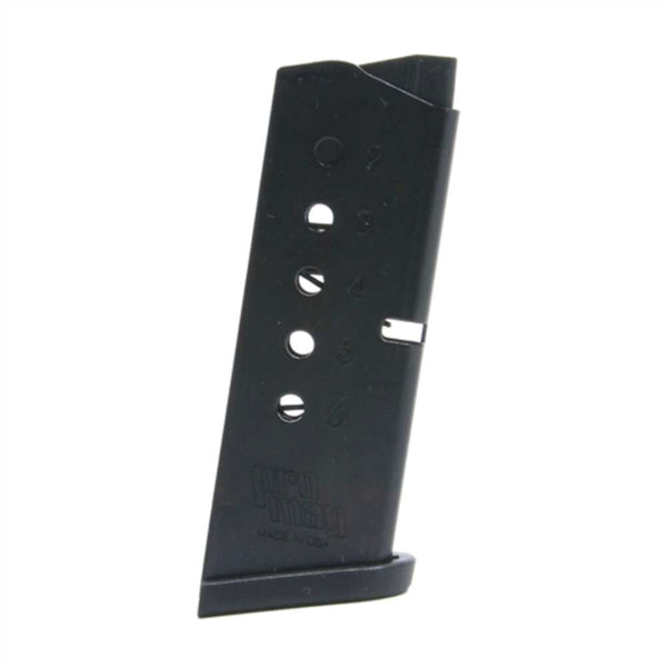 S&W BODYGUARD 380ACP BL 6RD STEEL MAG