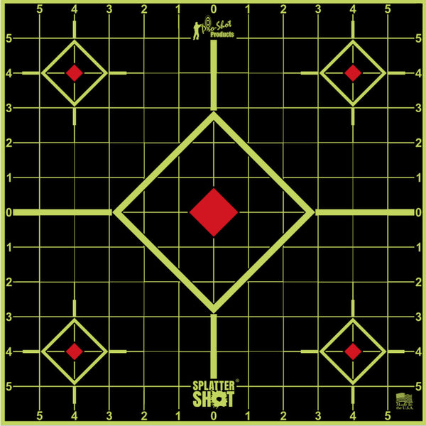 17.75 SQUARE SPLATTERSHOT SIGHT N TARGET