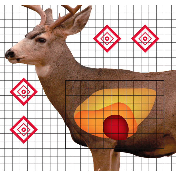 25X25 MULE DEER SIGHT IN TARGET 5 PACK