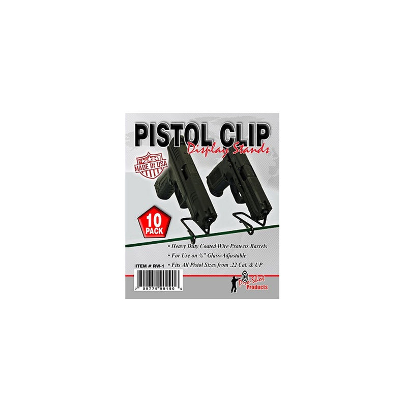 100 PISTOL CLIPS