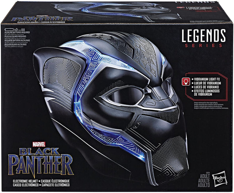 Marvel Legends Series Black Panther Electronic Helmet, Limit 1 per customer