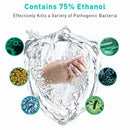 Advanced Moisturizing Gel Hand Sanitizer with Alcohol / Ethanol 75%, Aloe Vera and Vitamin E, 2 Pack of 16.9 OZ - Large Hand Sanitizer with Pump