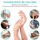 Advanced Moisturizing Gel Hand Sanitizer with Alcohol / Ethanol 75%, Aloe Vera and Vitamin E, 2 Pack of 16.9 OZ - Large Hand Sanitizer with Pump